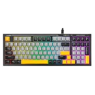 Marvo SOLDAT S50B Tastatur verkabelt (USB) US, schwarz (US, Kabelgebunden) (56271576)