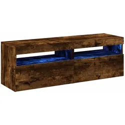 Helloshop26 - Multimedia-TV-Möbel TV-Regal Sideboard TV-Schrank Esszimmer Wohnzimmer Schlafzimmer 2-teilig mit LED-Beleuchtung 02_0028577