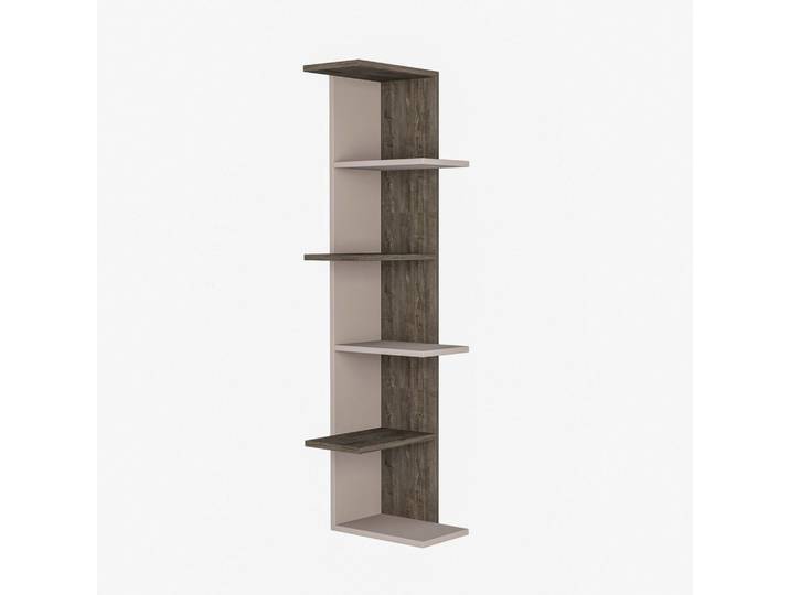 Livetastic Eckregal, 37x141x24 cm, Wohnzimmer, Regal, Bücherregale