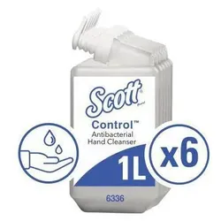 Kleenex, Handseife,  Flüssigseife neutral antibakteriell pH-Wert: 6 Ausführung des Behälters: Kanister Material des... (Flüssigseife, 1000 ml)