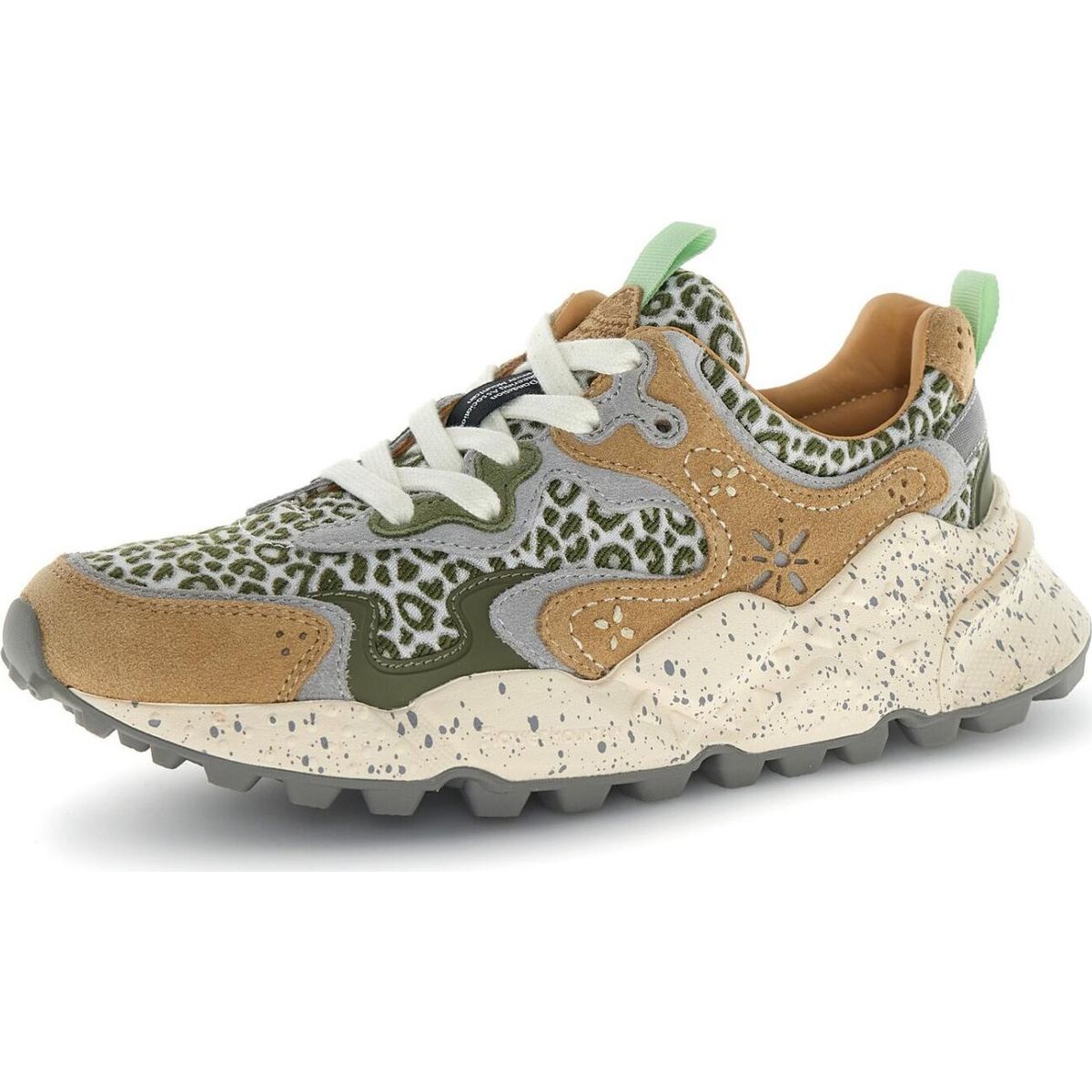 Flower Mountain Rulis Woman brown-green-grey (07-1D57) 37 2019103-07-1D57-37