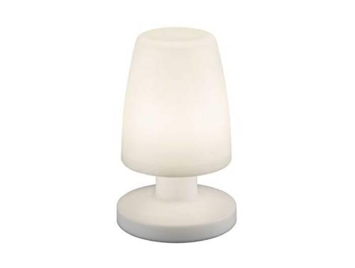 Reality Leuchten Dora Lampe de table d'extérieur en plastique\, Blanc