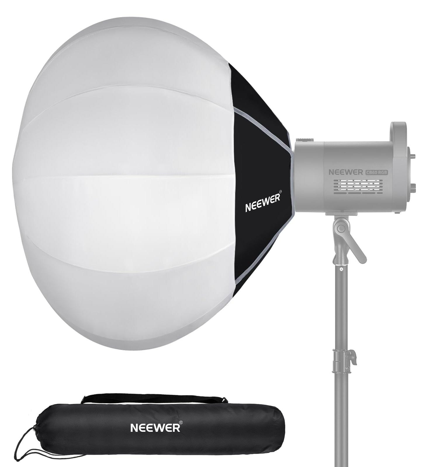Lustrens Lantaarn Softbox 26 inch / 65 cm Quick Release 360 graden Licht Diffuser