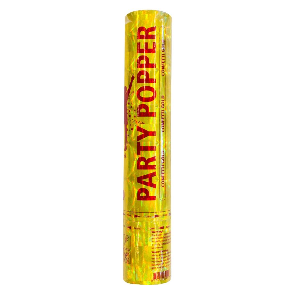 Folat Party Popper Gold (1 Stk.) (62904)