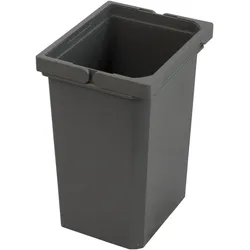 Vauth-Sagel Vs Envi Free Abfalleimer 10l für Mülltrennsystem, lava, Abfalleimer, Grau