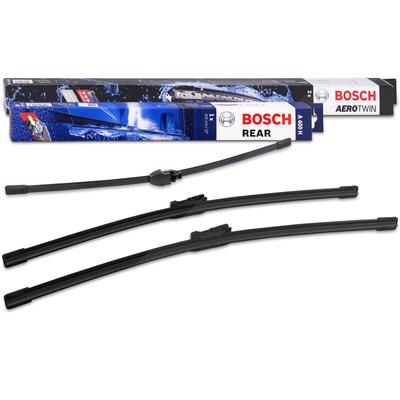 Bosch Scheibenwischer A051S vorne + A400H hinten [Hersteller-Nr. 40975257] für Skoda