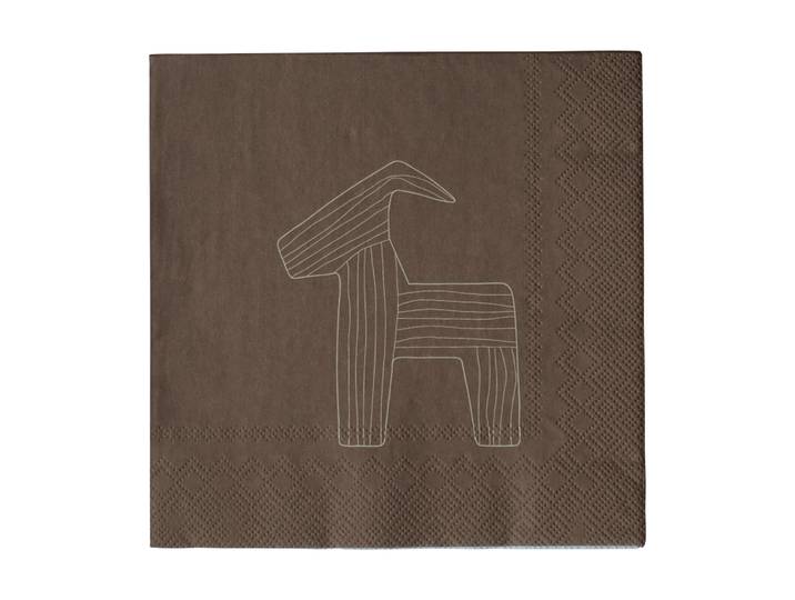 DBKD Serviettes en papier Bruse 33x33 cm lot, de 20 Brown