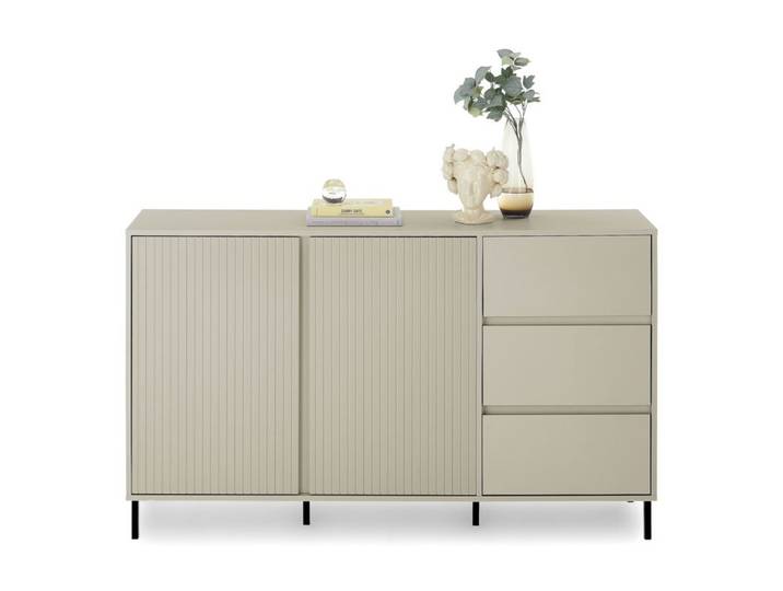 Trendstore Weda Sideboard - 2 Türen, 3 Schubladen Kommode mit f