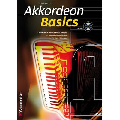 Akkordeon Basics, Set von Herb Kraus, Voggenreiter, 978-3-8024-0623-2
