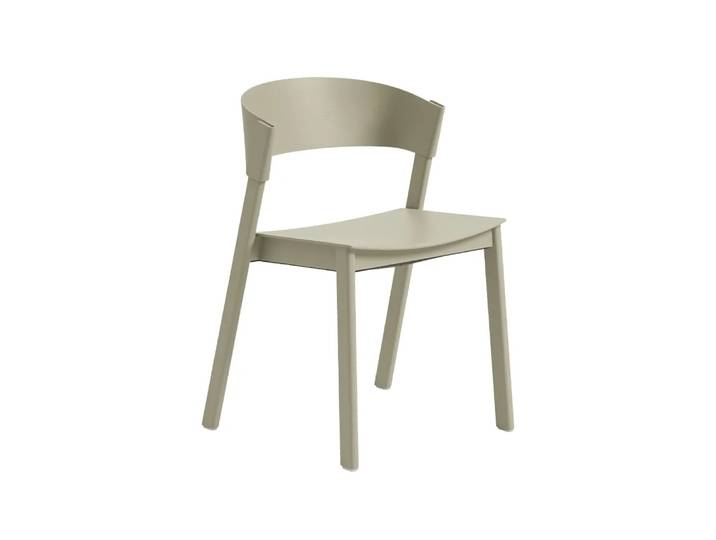 Muuto Cover Side Chair Beige foncé