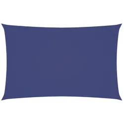 vidaXL Rechteckiges Sonnenschirmsegel aus Oxford-Stoff, 2 x 4,5 m, blaues Ombre Secure-Modell