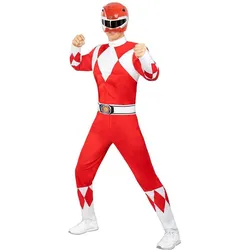 Metamorph Power Rangers – rotes Kostüm (M)