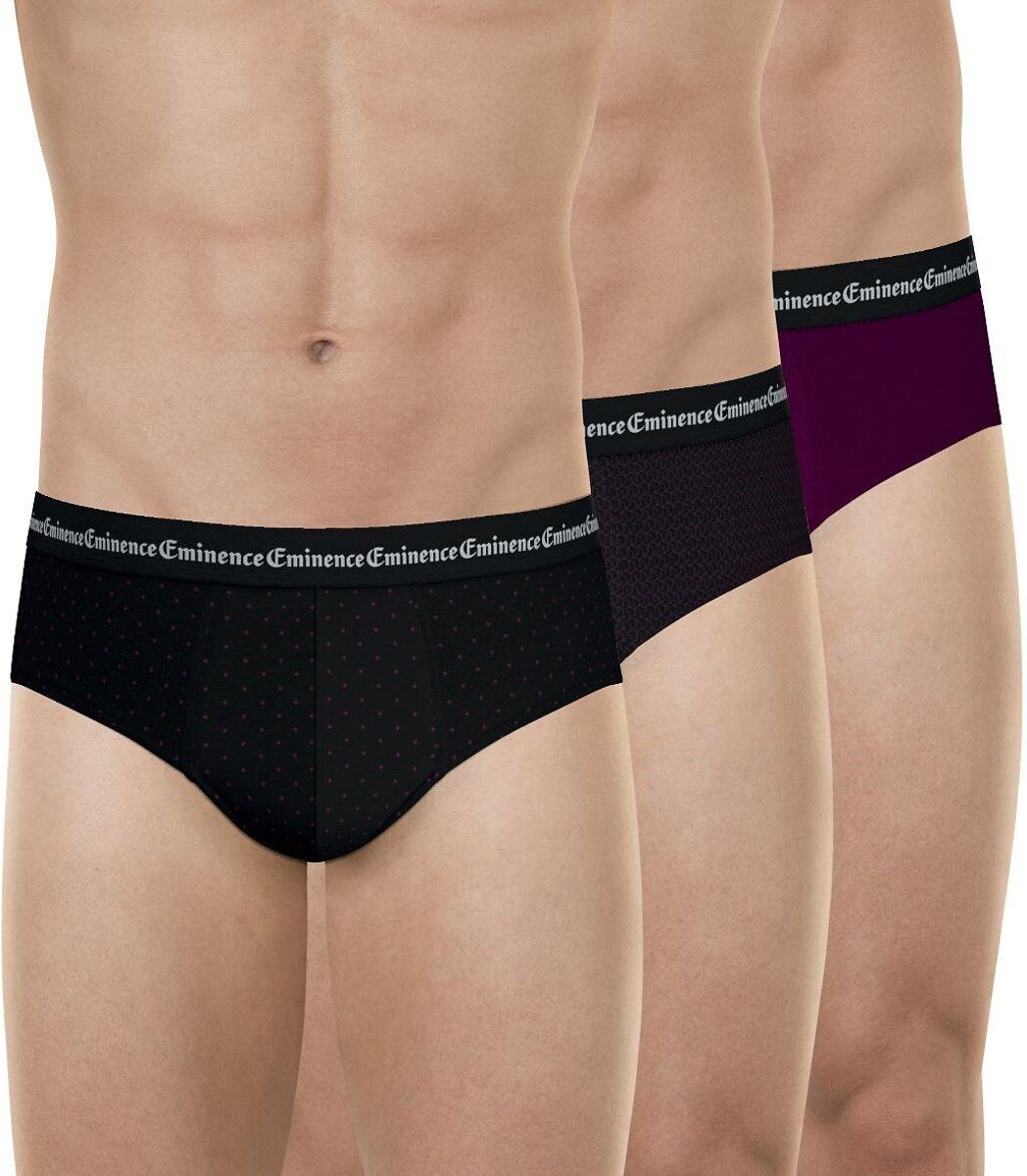 Lot de 3 slips homme Business Print Eminence