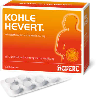 Hevert-Arzneimittel GmbH & Co. KG KOHLE Hevert Tabletten 300 St 03477398