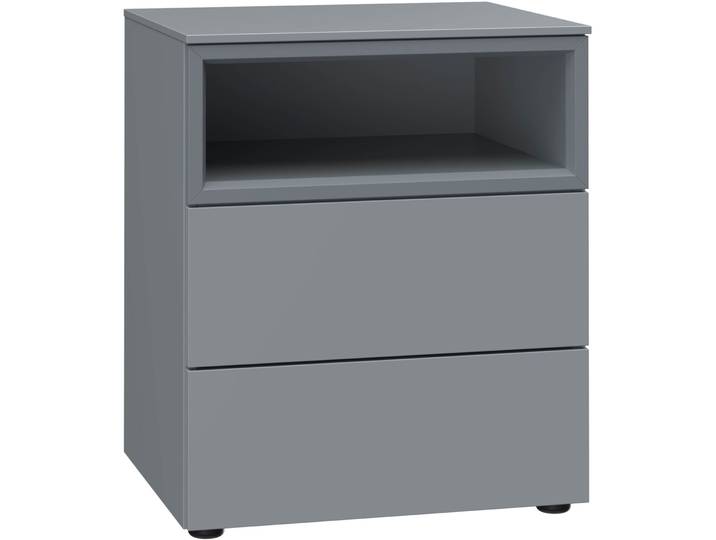 Modular Nachttisch Colori Grau Holzwerkstoff B 41 H 60 cm