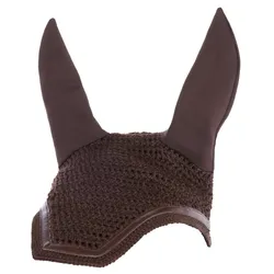 Covalliero Fliegenhaube Fliegenohren Linea braun, Größe: Pony