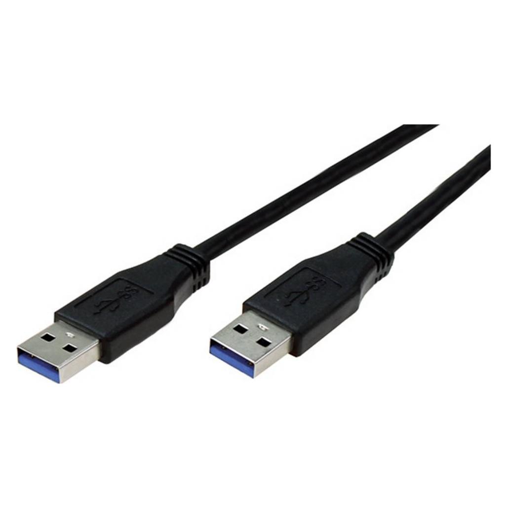 Bachmann 918.081 USB 3.0 A/A Anschlusskabel 1m (gedreht belegt) (1 m, USB 3.2 Gen 1) (918.081)