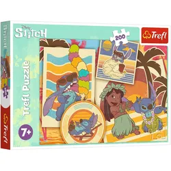 Puzzle 200 Teile. Musikalische Welt von Lilo und Stich Trefl 13304