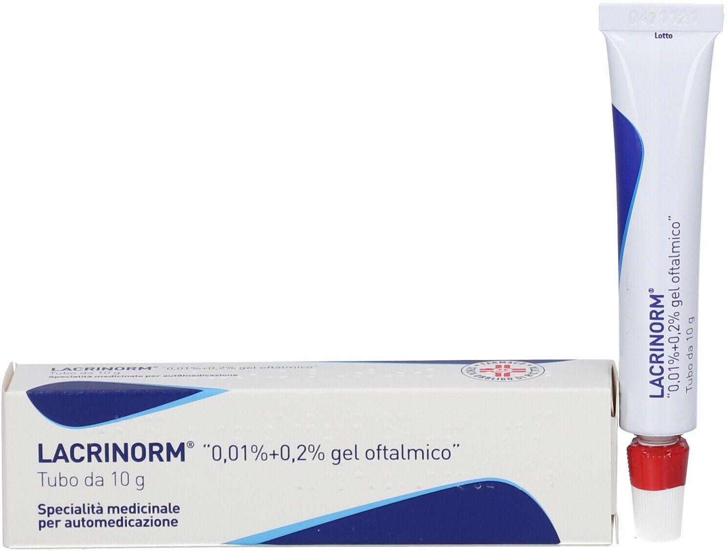 FARMIGEA SpA Lacrinorm Gel Oftalmico 0,01% + 0,2%, 10 g