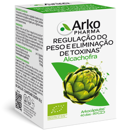 Arkocápsulas Suplemento Bio Regulação do Peso Alcachofra 80 cápsulas