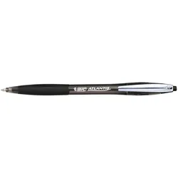 BIC Kugelschreiber ATLANTIS Soft schwarz - Schreibfarbe schwarz