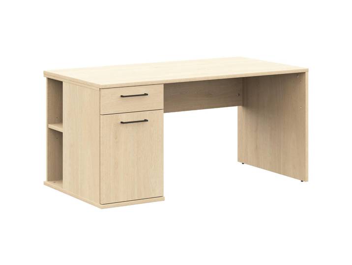 Cantus Jugendschreibtisch, Eiche, 1 Schublade(n) Schubladen, rechteckig, Wange, 70x72x150 cm, Made in Germany, in verschiedenen Holz-Dekoren erhältlich, Arbeitszimmer, Schreibtische, Jugendschreibtisch & Kinderschreibtisch