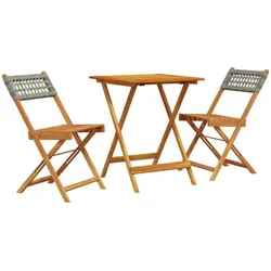 vidaXL, Gartentisch + Balkontisch, Jabures (60 x 60 x 75 cm)
