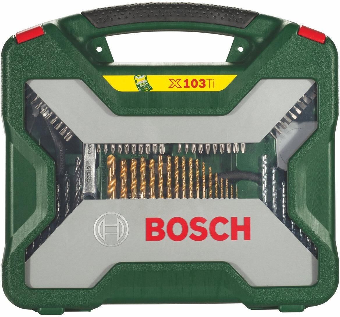 Bohrer- und Bit-Set BOSCH "X-Line Titanium", bunt, Bohrer, Bohrer- und Bit-Set bunt Einheitsgröße