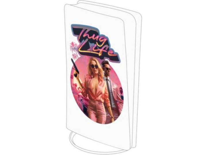 Trade Invaders - Housse De Protection Cover Silicone Souple Thug Life