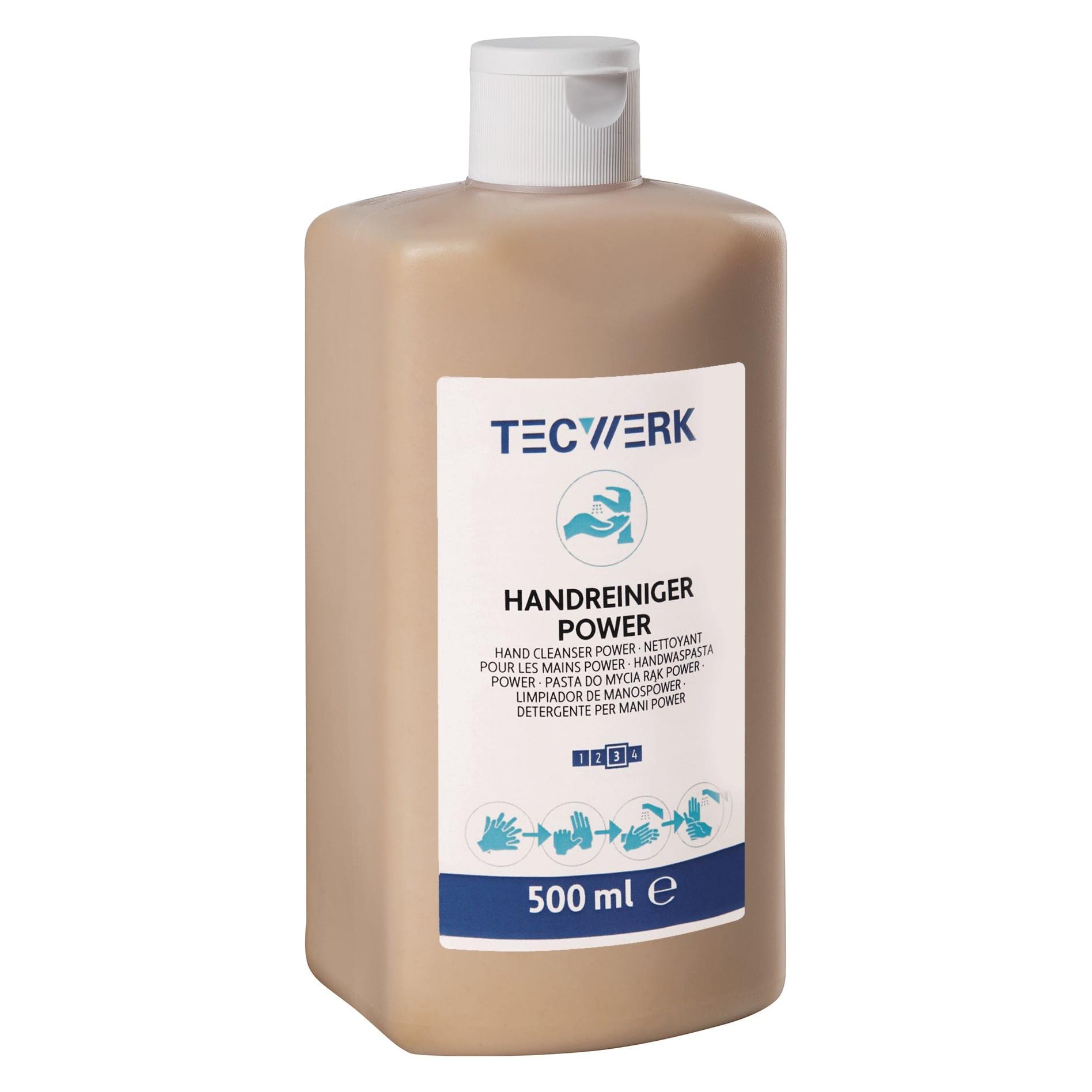 Tecwerk Handreiniger Power 500 ml seifenfrei, lösemittelfrei, parfümiert (Flüssigseife, 500 ml) (2000386567)
