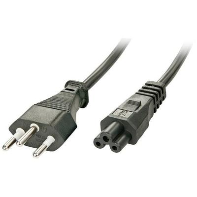 Lindy 30412 2m Schweizer Netzstecker an IEC C5