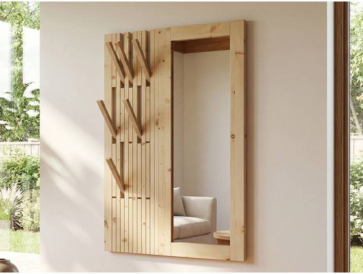 Garderobe aus Zirbenholz „Agnes“ Zirbe