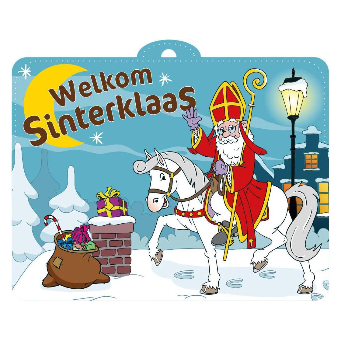 Globos Europe Sinterklaas Partyschild 30x40cm (70727462)