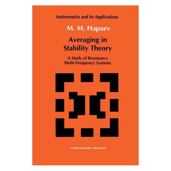 Springer Averaging in Stability Theory (Englisch, Hardcover, M.M. Hapaev) (63069672)