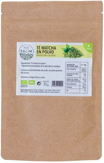 Eco-Salim Té Matcha En Polvo Eco 55g