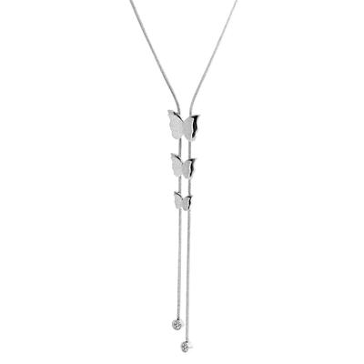 Kette ohne Anhänger ADELIA´S "Damen", silber, Halsketten, Damen, 60cm, Edelstahl, Perfekt als Geschenk zum Weihnachten
