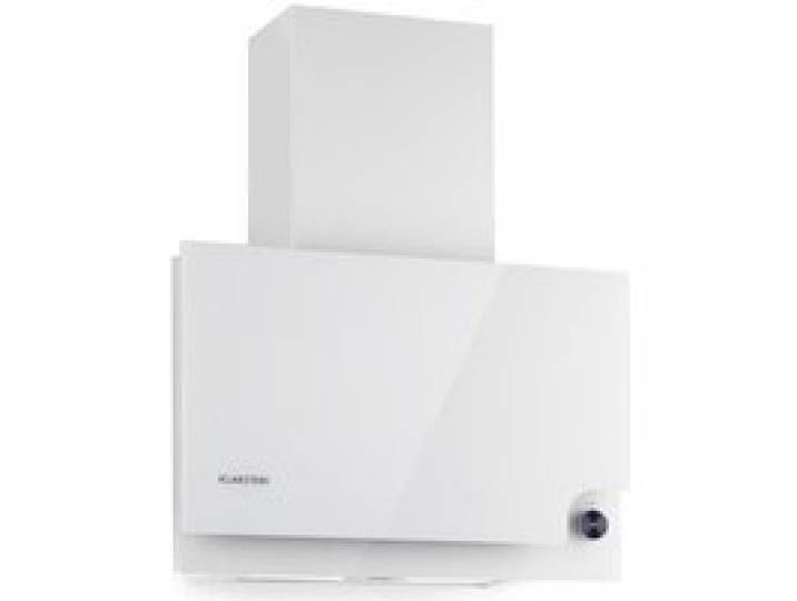 Klarstein Hotte aspirante Amelia 23W 60x47x23 5cm LED molette de réglage blanche