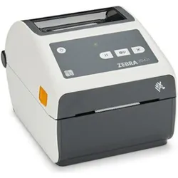 Zebra Etikettendrucker ZD421t 203 dpi Healthcare USB, BT, WLAN (203 dpi), Etikettendrucker, Grau, Weiss