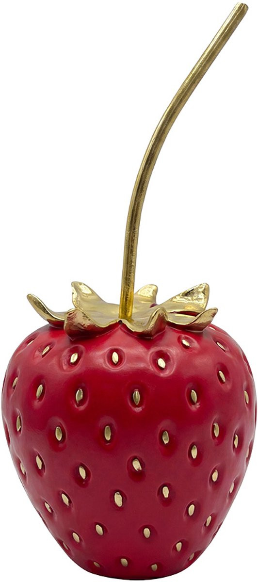 Clayre & Eef Decoratie Aardbeien Rood Kunststof