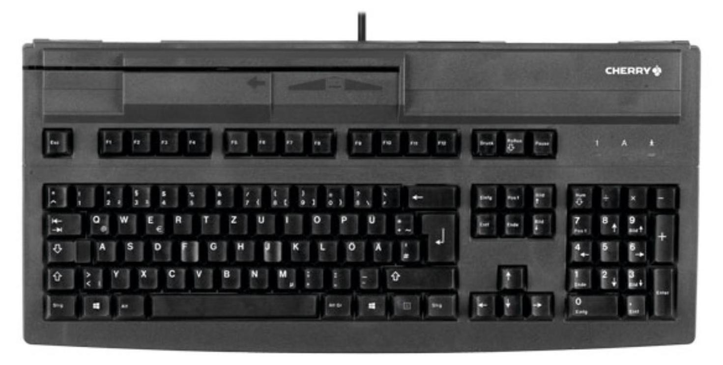 Cherry MultiBoard V2 G80-8000 Toetsenbord USB Duits Zwart (G80-8000LUVDE-2)