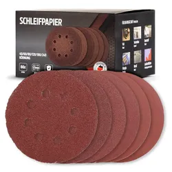 SCHLEIFPAPIER rund 66 Stück