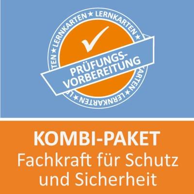 Kombi-Paket Fachkraft für Schutz und Sicherheit Lernkarten, Set von Zoe Kessler, Princoso, 978-3-96159-221-0
