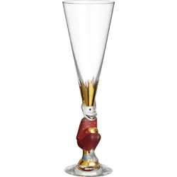 The Sparkling Devil Champagnerglas 190 ml, rot