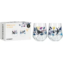 RITZENHOFF Ginglas Set Tumbler Botanic Glamour #1, #2 von Joyanne Horscroft