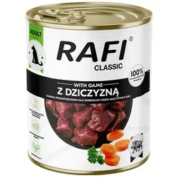 DOLINA NOTECI Hundenassfutter Rafi Classic mit Wildfleisch 800g