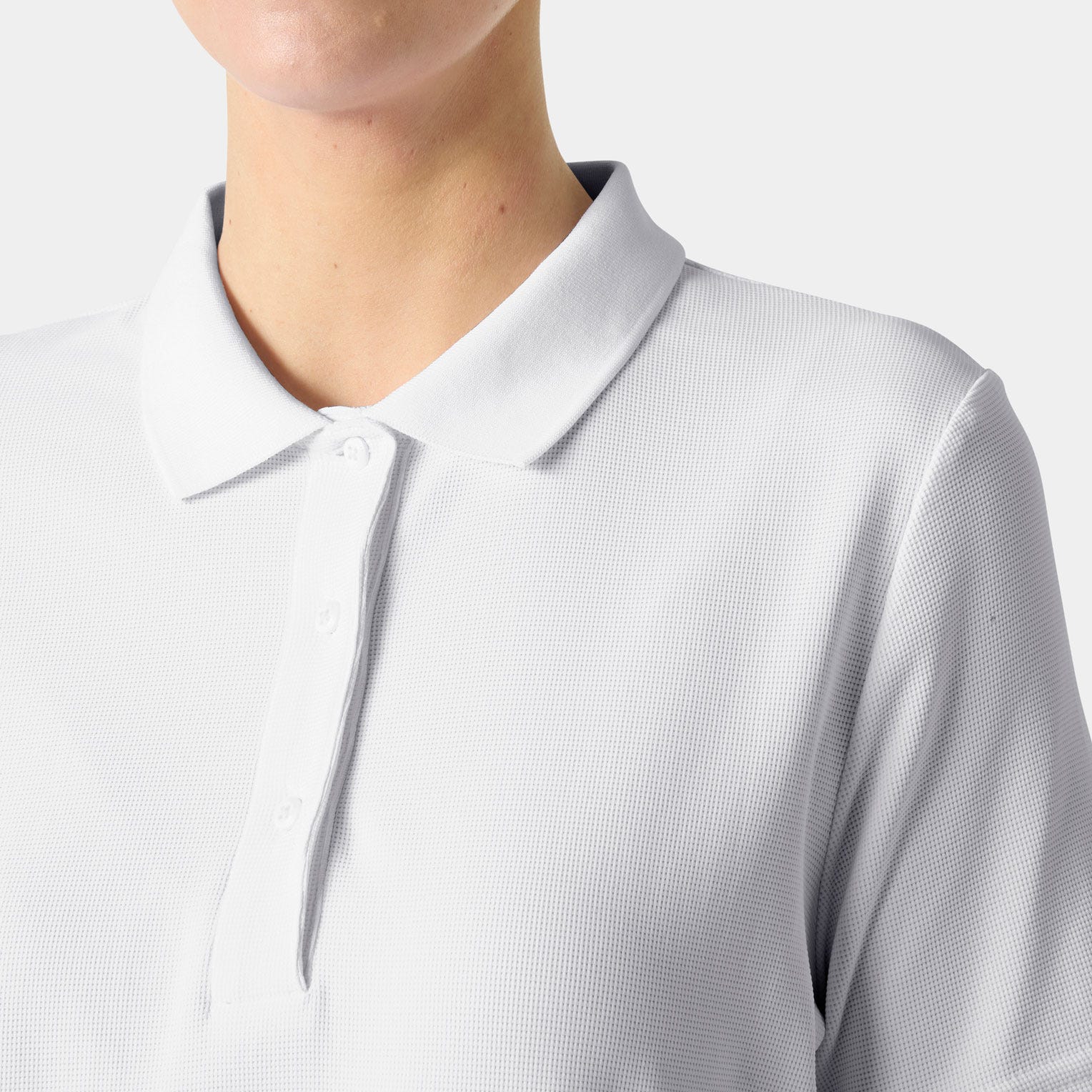 Helly Hansen Women's Crew Tech Polo - White/Cream - L
