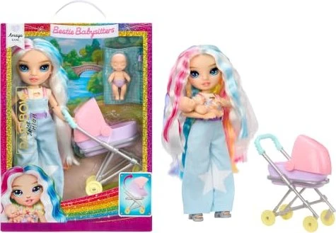 Rainbow High Junior Fashion Puppe Babysitter - Amaya
