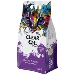 Clear Cat Blanco Lavendel Bentonitstreu 10l