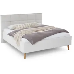 meise.möbel Polsterbett Paulo 160 x 200 cm Stoff Beige