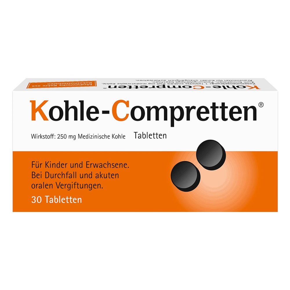 Klinge Pharma GmbH Kohle-Compretten 03056515